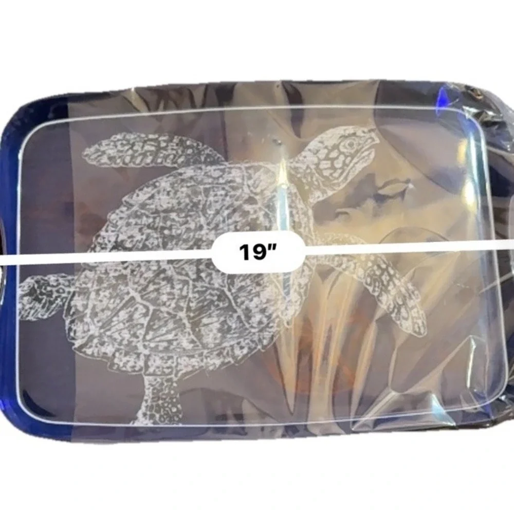 Suzanne Nicoll Turtle Serving Tray‎ Beach Summer Melamine